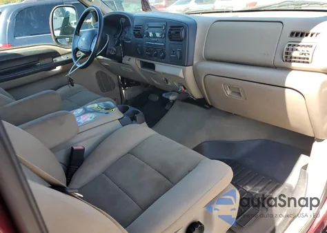 2005 Ford F350 Srw Super Duty z USA, uszkodzony, nr VIN 1FTWX31P25EB28978